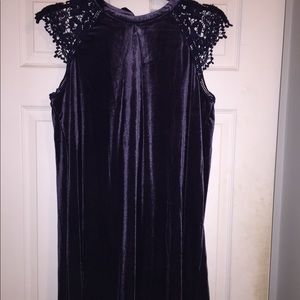 Purple Velton She + Sky dress